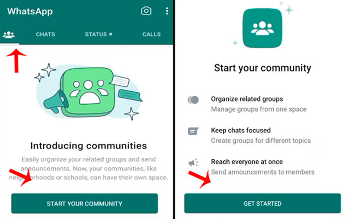 How to Create WhatsApp Community Step 1