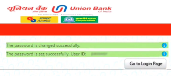 Union Bank Internet Banking Activate Kaise Kare Step 10