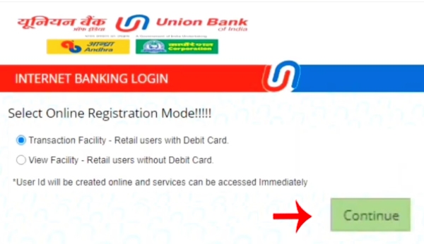 Union Bank Internet Banking Activate Kaise Kare Step 5