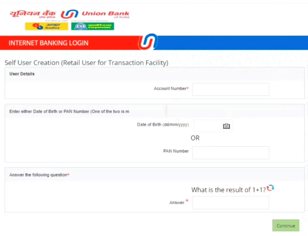 Union Bank Internet Banking Activate Kaise Kare Step 6