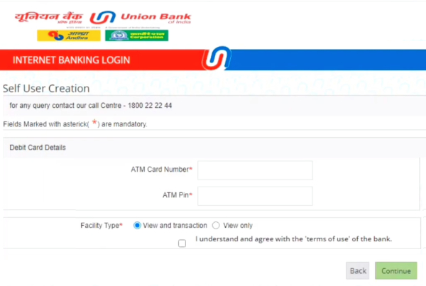 Union Bank Internet Banking Activate Kaise Kare Step 7