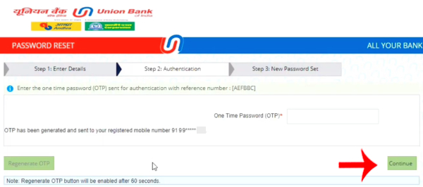 Union Bank Internet Banking Activate Kaise Kare Step 8