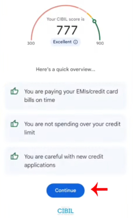 Gpay Se CIBIL Score Check Kare Step 5