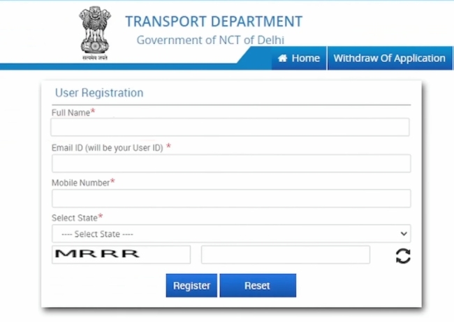 Delhi RC Me Mobile Number Kaise Change Kare Step 4