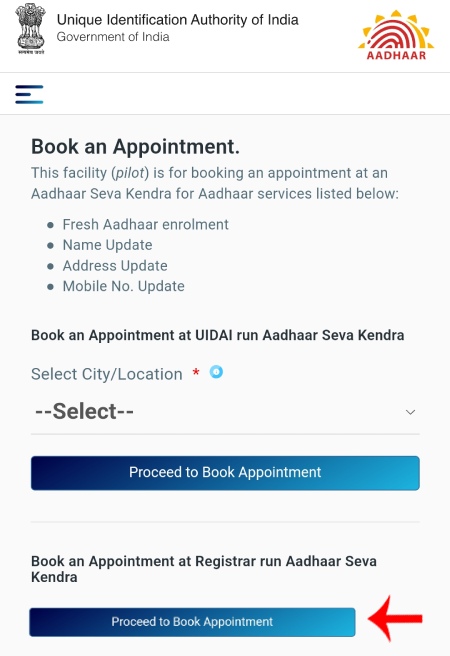 Aadhaar Card Se Mobile Number Kaise Jode Step 4