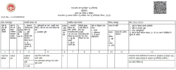 MP Digital Khasra Khatauni Nakal Kaise Nikale Step 13