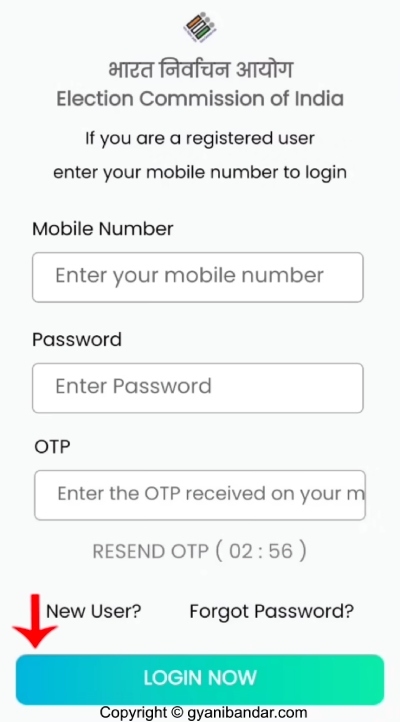 Online New Voter ID Card Kaise Banaye Step 3