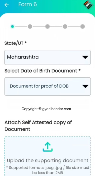 Online New Voter ID Card Kaise Banaye Step 7