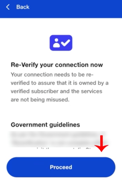 How To Reverification Jio Sim Step 3