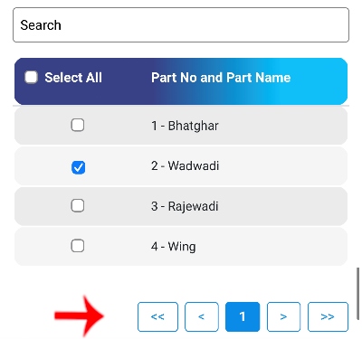 New Voter List Download Step 4