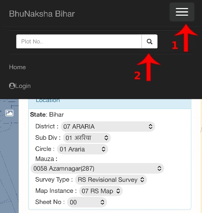 Check and Download Bihar Bhu Naksha Step 4